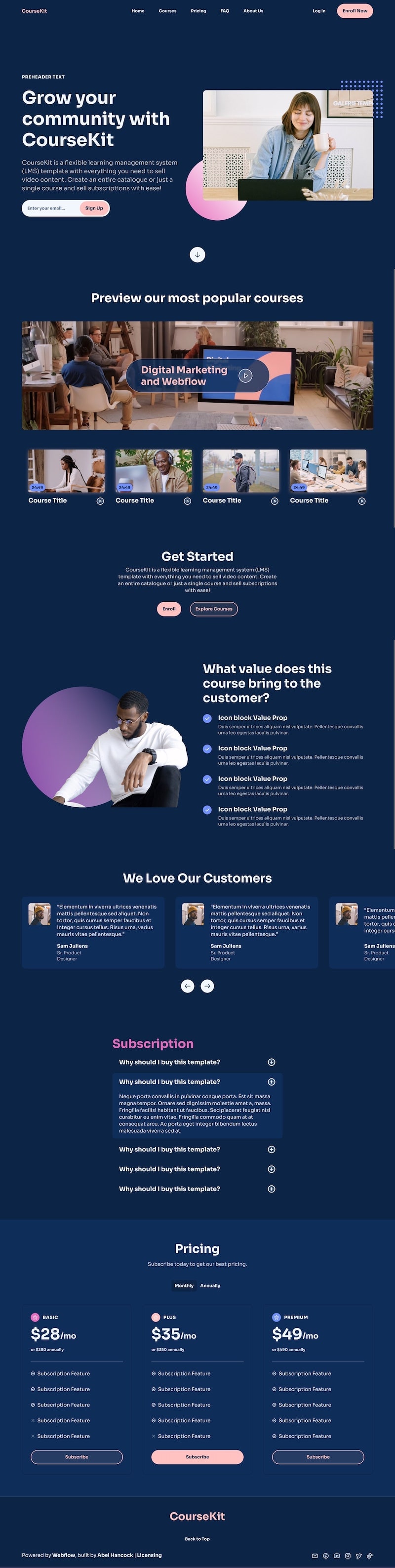 CourseKit Screenshot